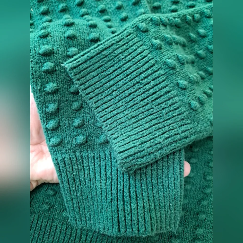 Men's Textured Sweater LEGO Collection x Target Green Medium